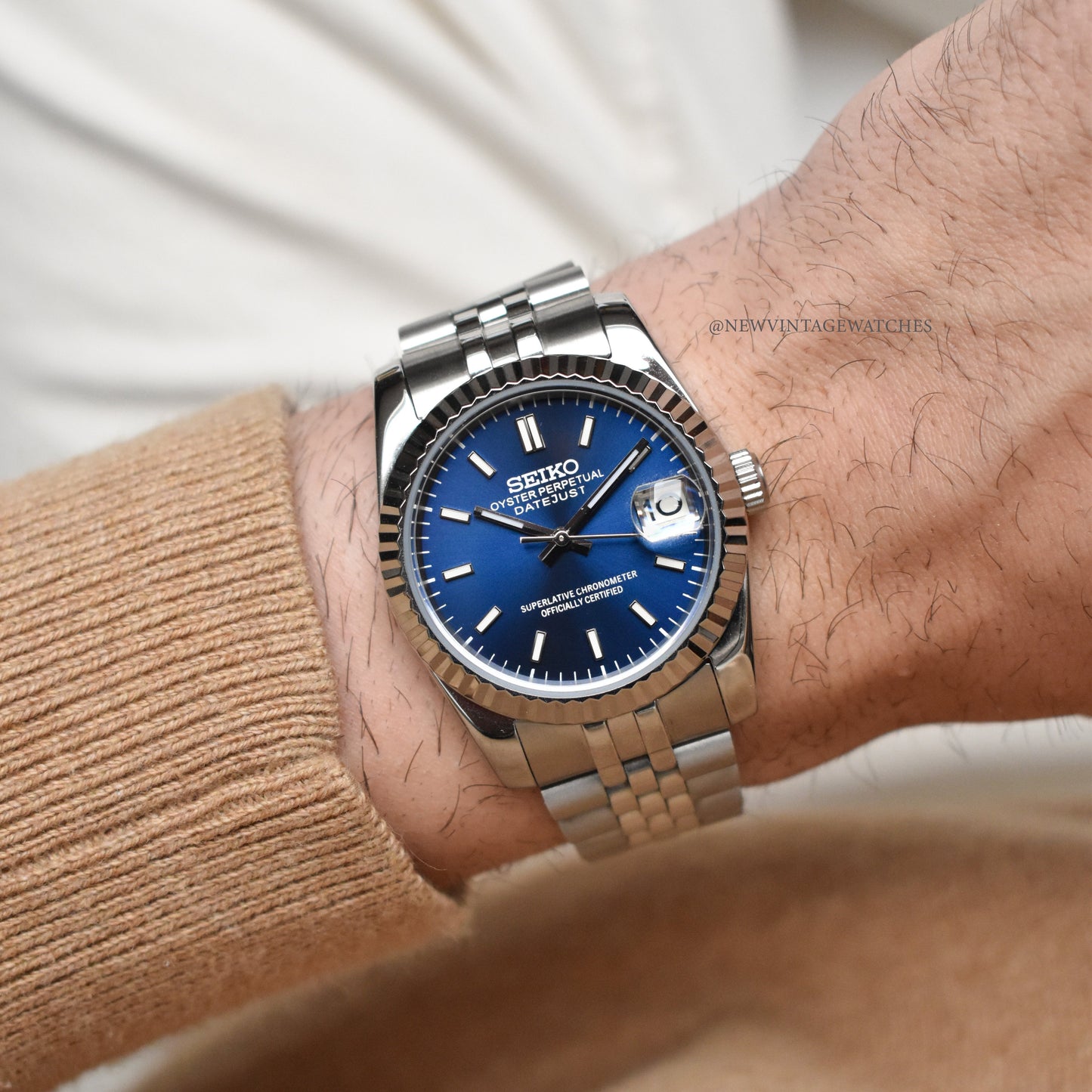 Datejust Azul Vivo