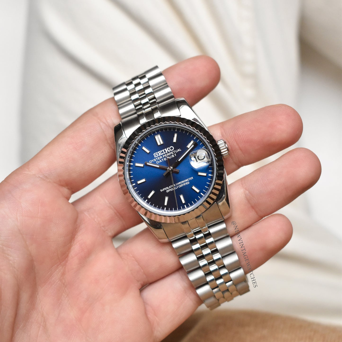 Datejust Azul Vivo