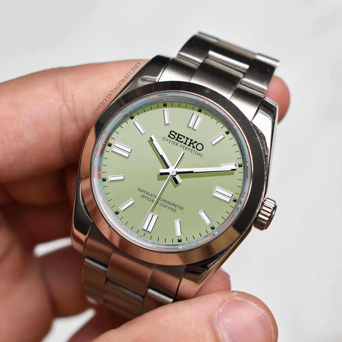 Oyster Perpetual Pistacho