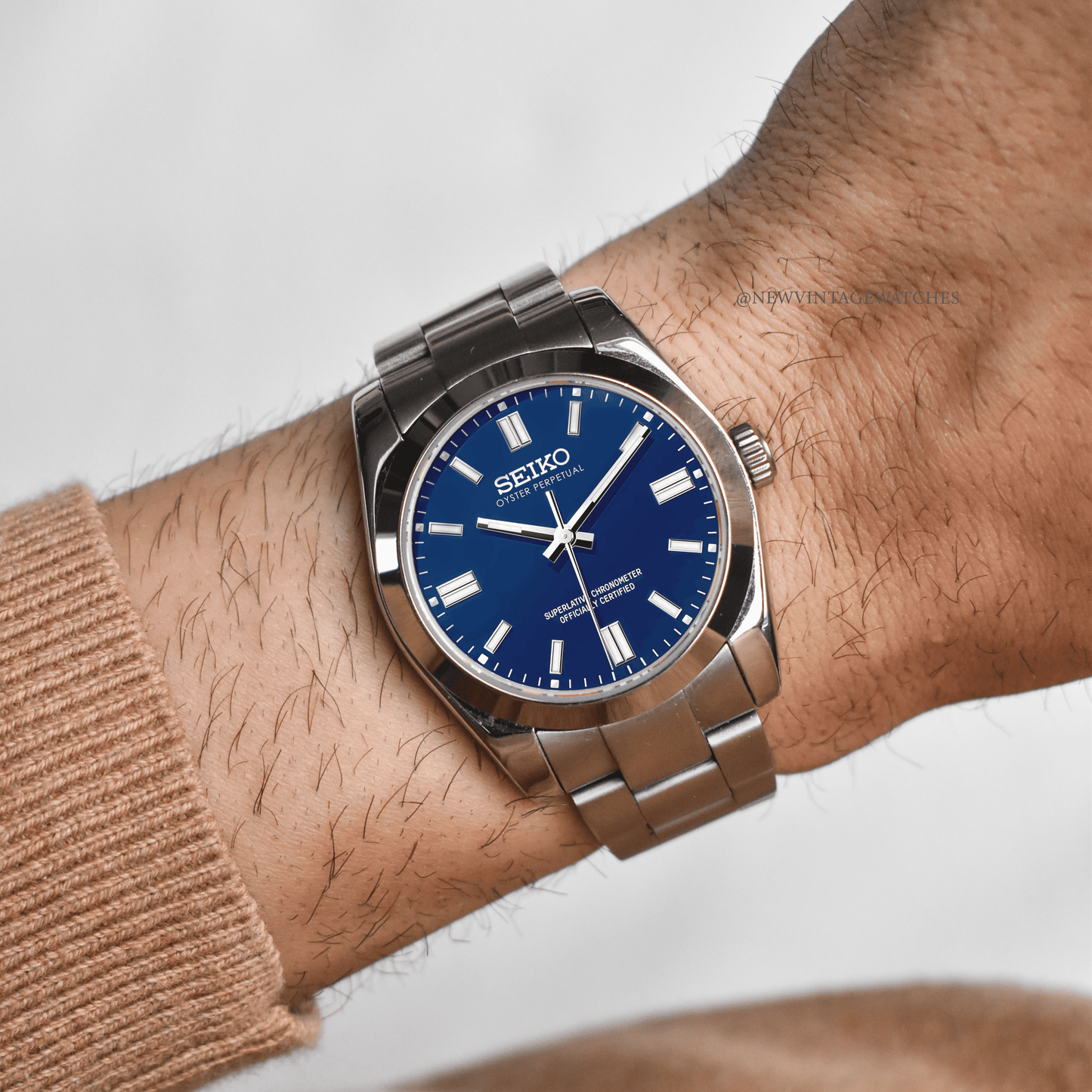 Oyster Perpetual Azul Marino