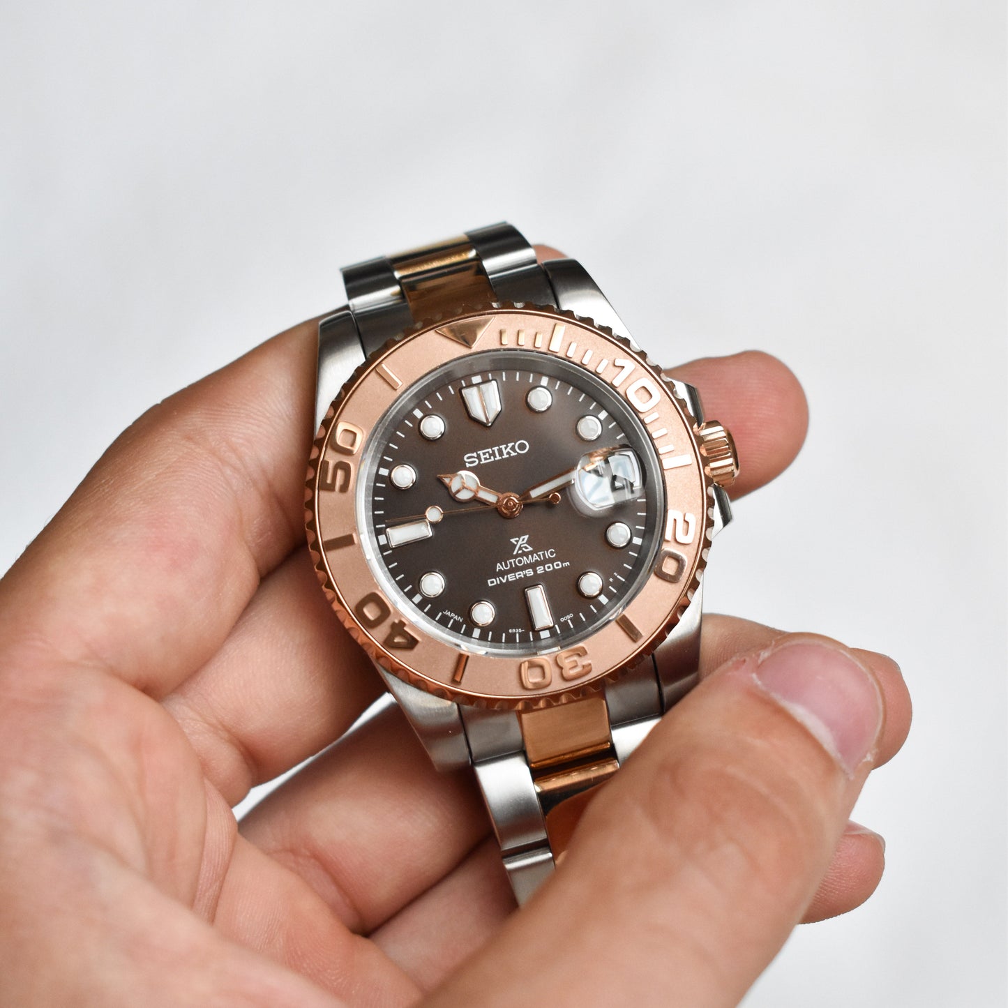 Yatch Master Chocolate Oro Rosa