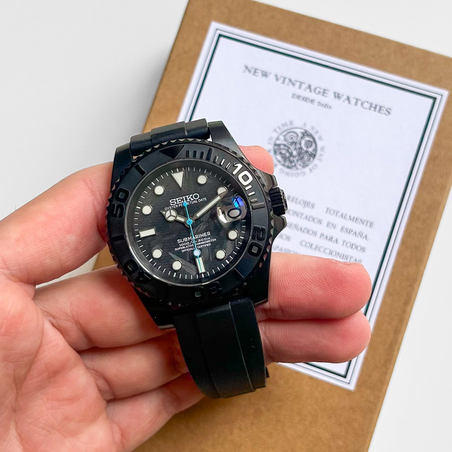 Submariner Negro Carbono