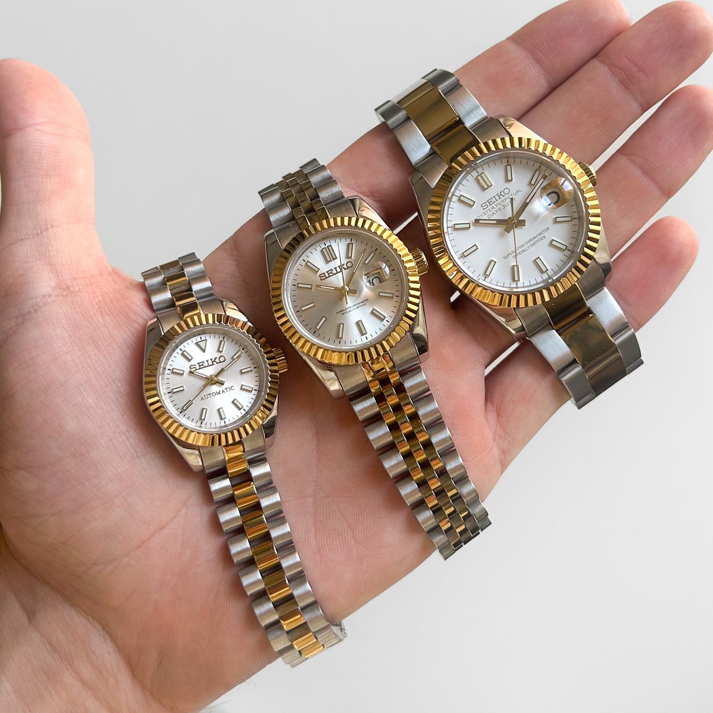 Datejust Blanco Acero - Oro