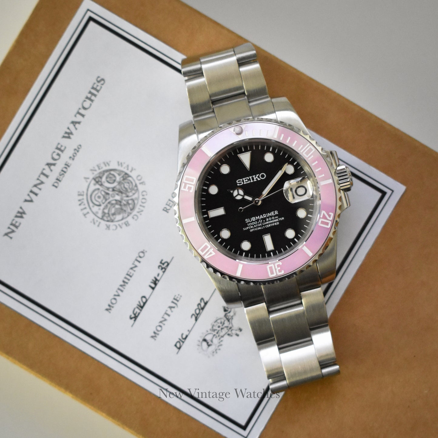 Submariner Inserto Rosa