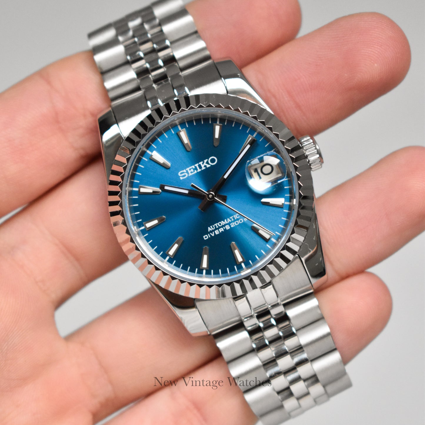 Datejust Azul Claro