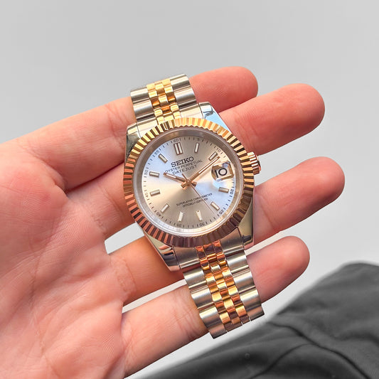 Datejust Perla Acero - Oro Rosa