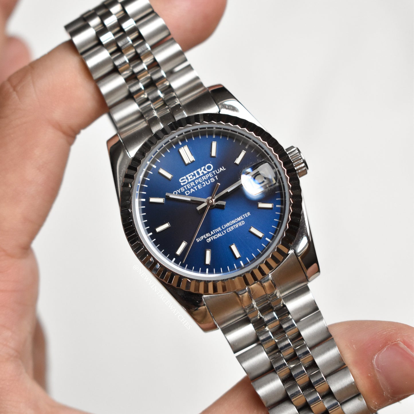 Datejust Azul Vivo
