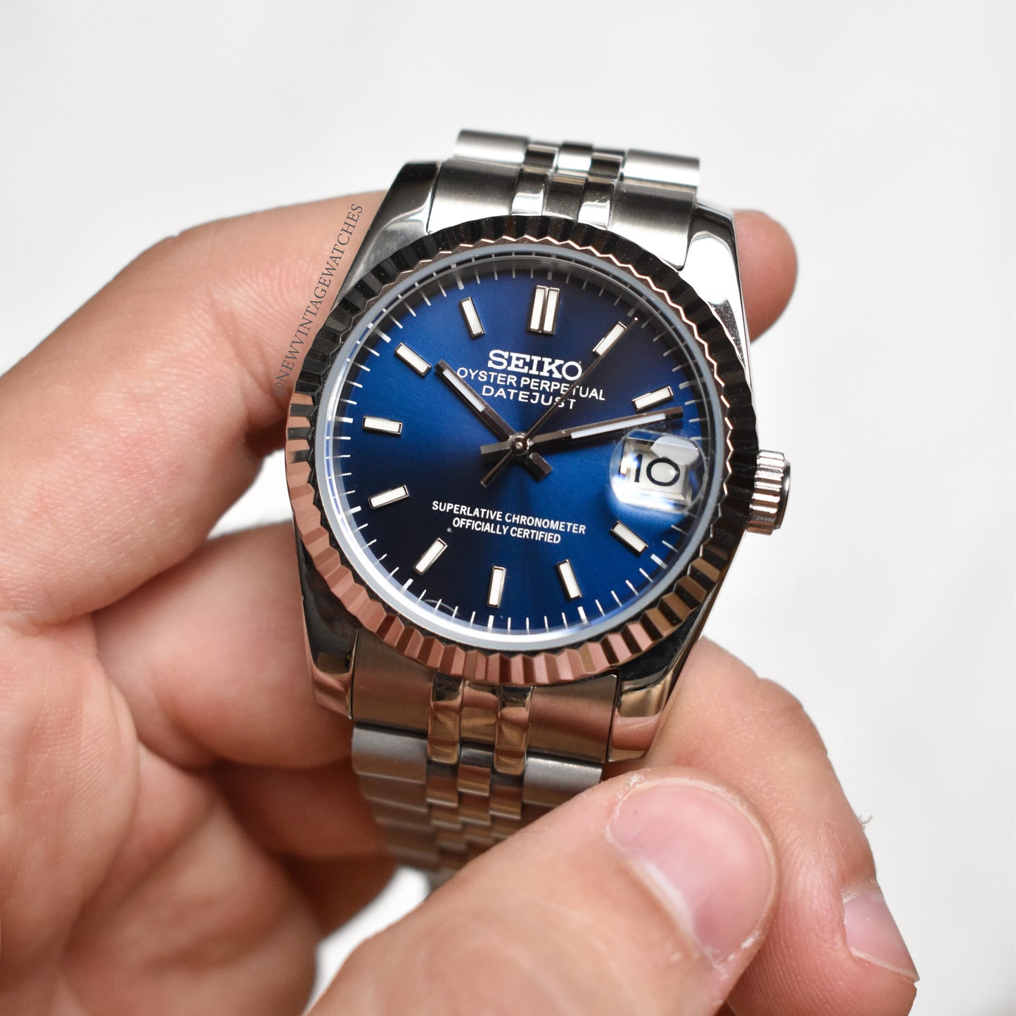 Datejust Azul Vivo