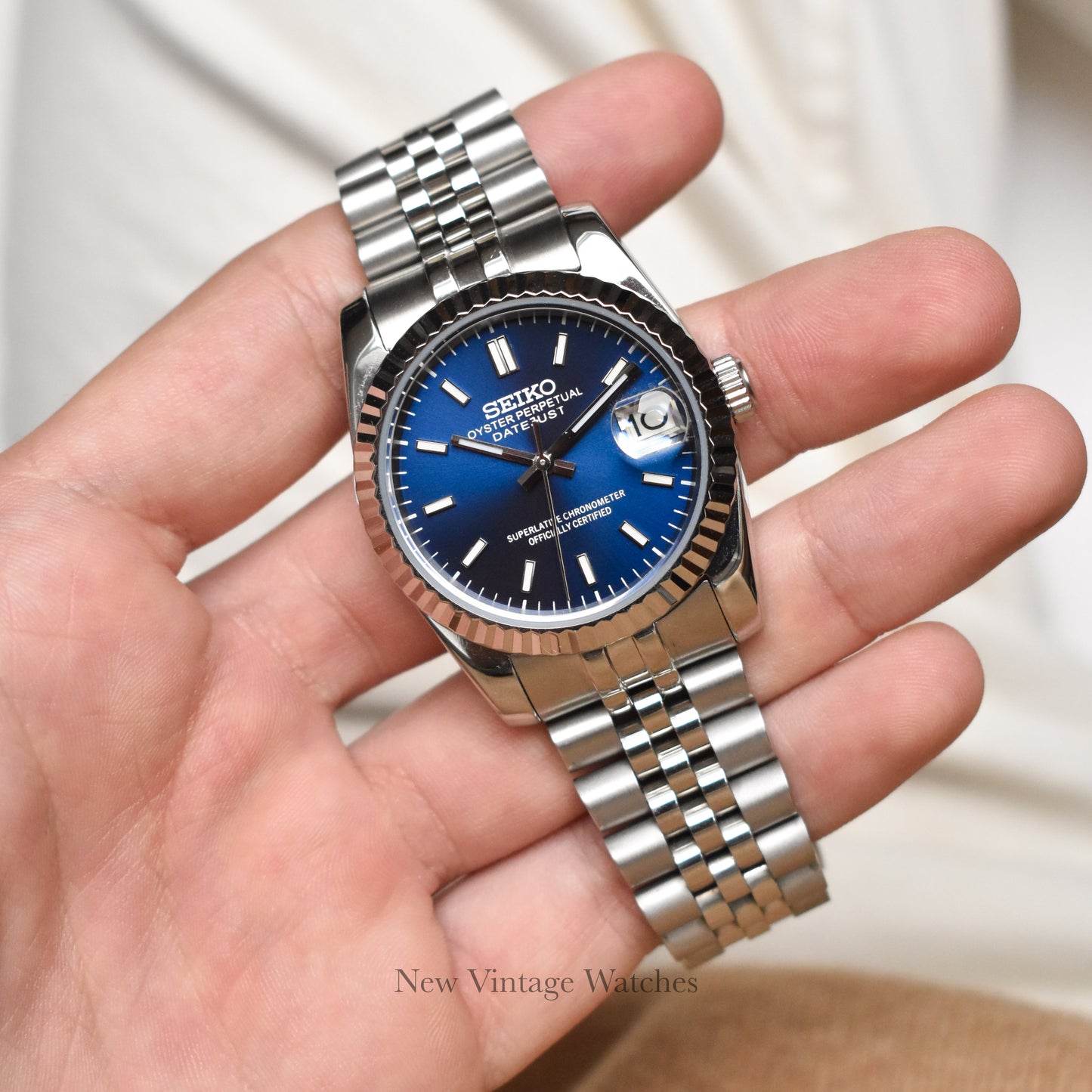 Datejust Azul