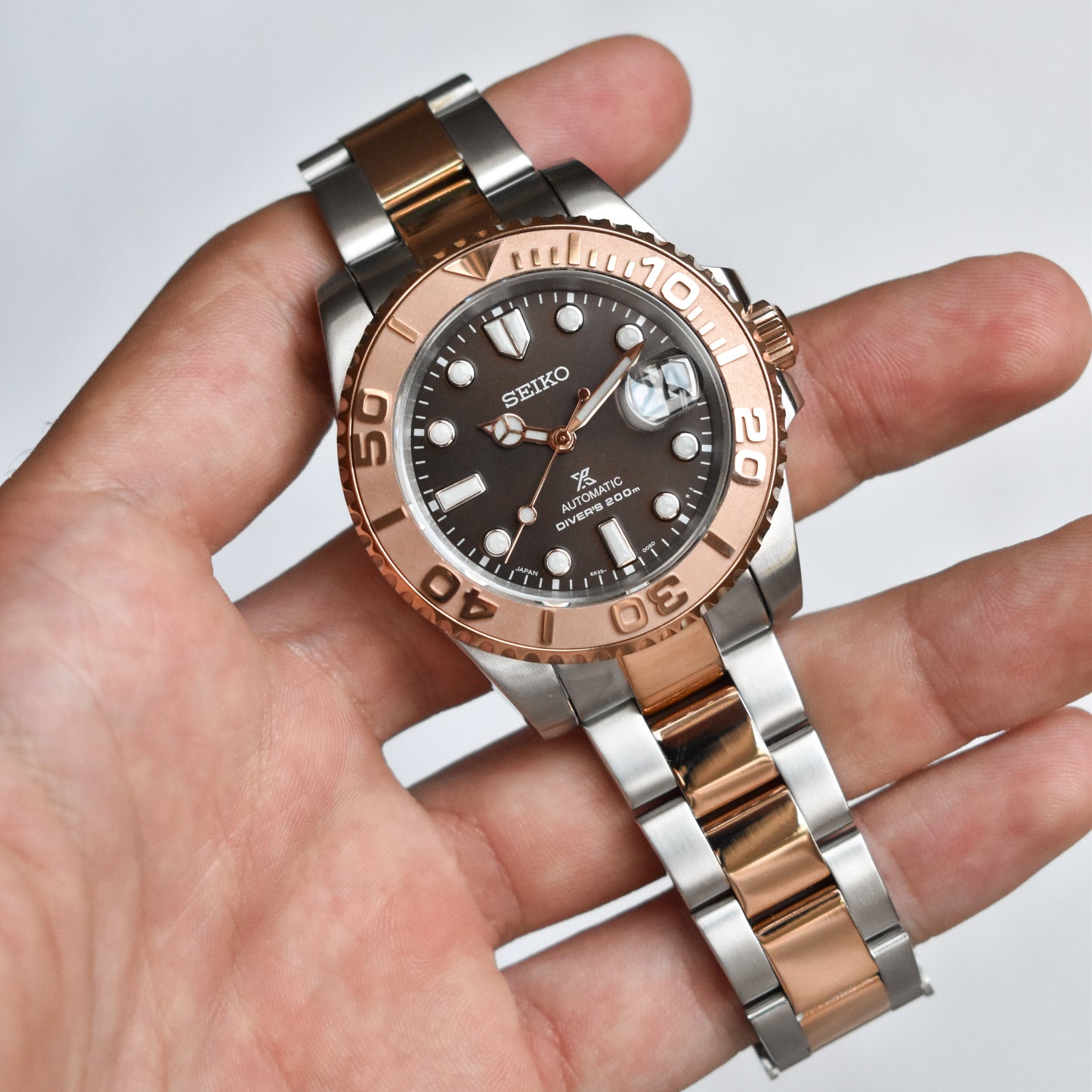 Yatch Master Chocolate Oro Rosa