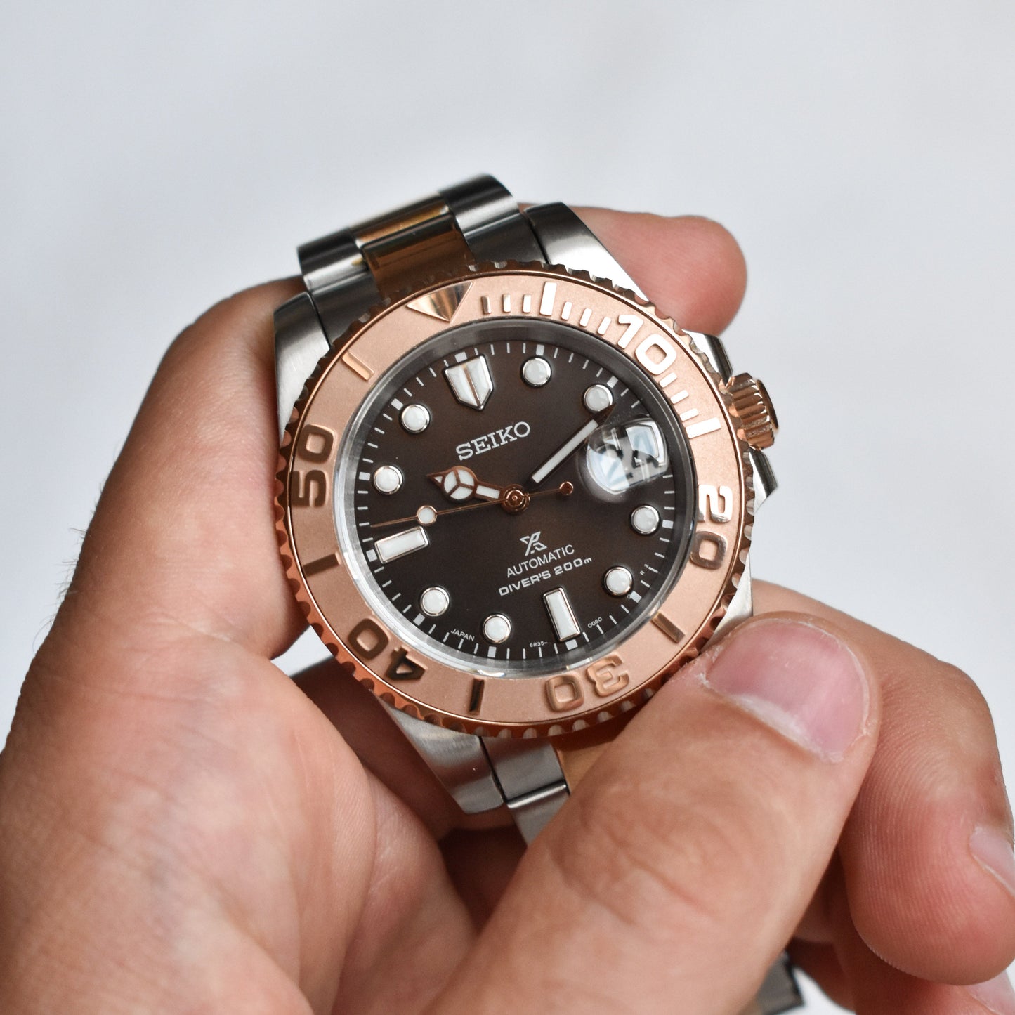 Yatch Master Chocolate Oro Rosa