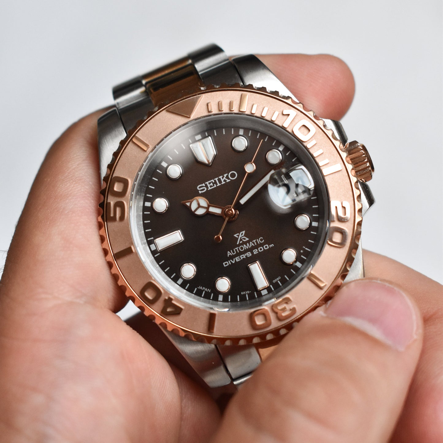 Yatch Master Chocolate Oro Rosa