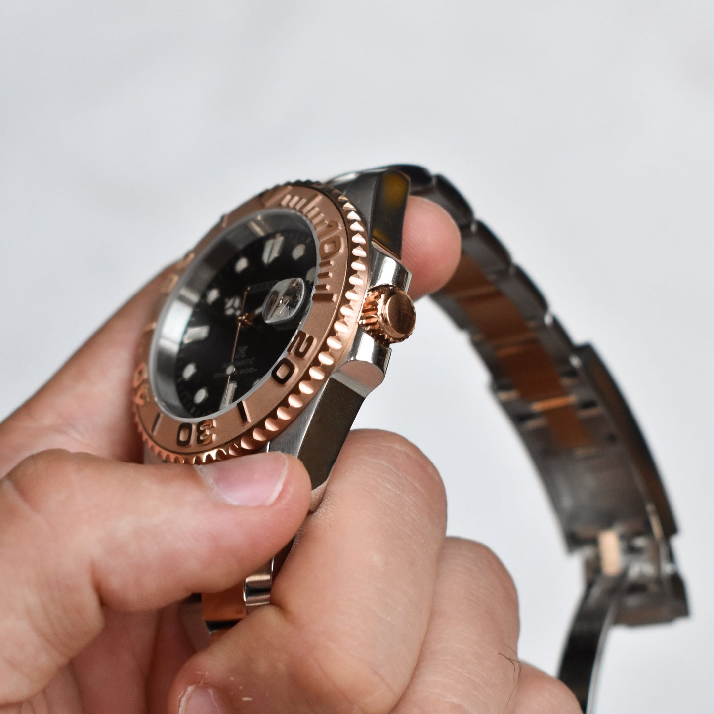 Yatch Master Chocolate Oro Rosa