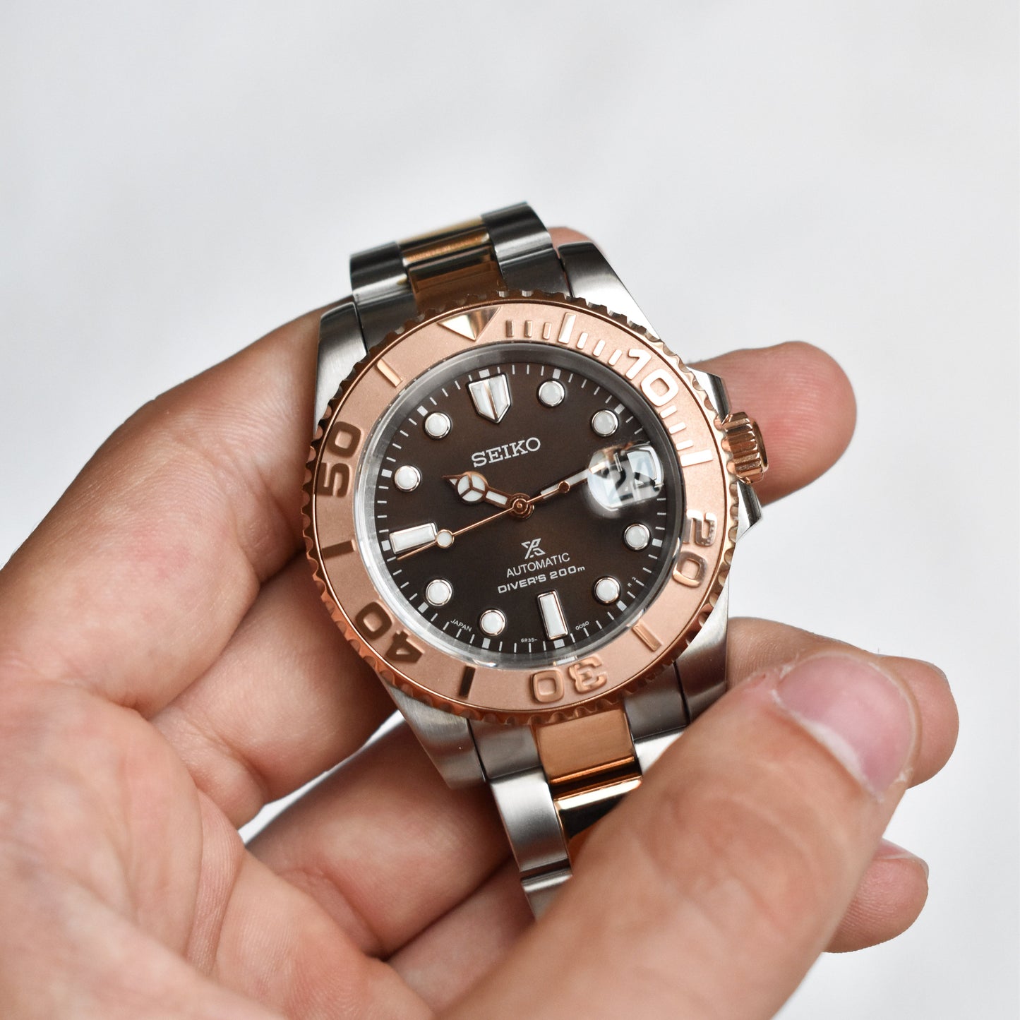 Yatch Master Chocolate Oro Rosa