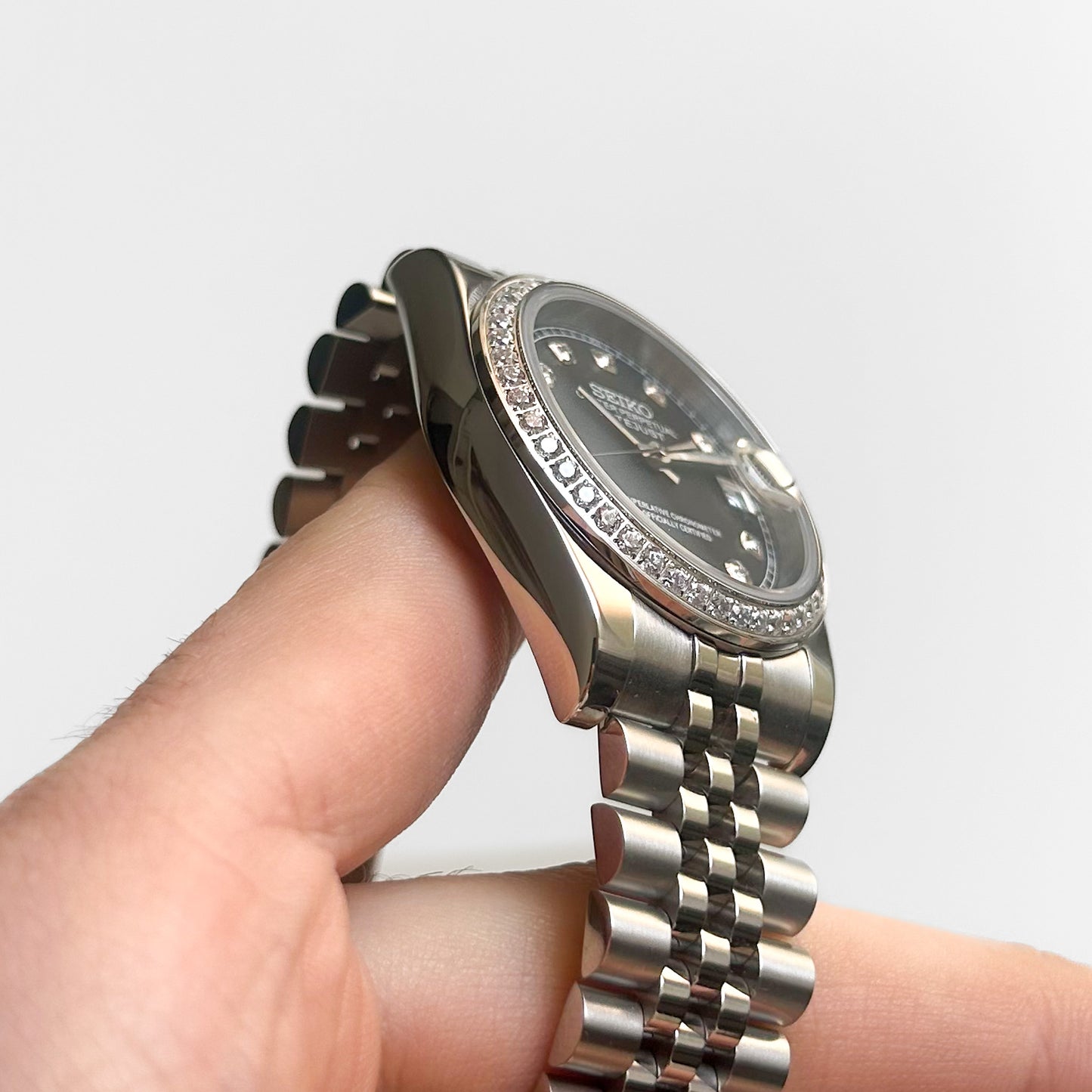Datejust Negro Diamantes