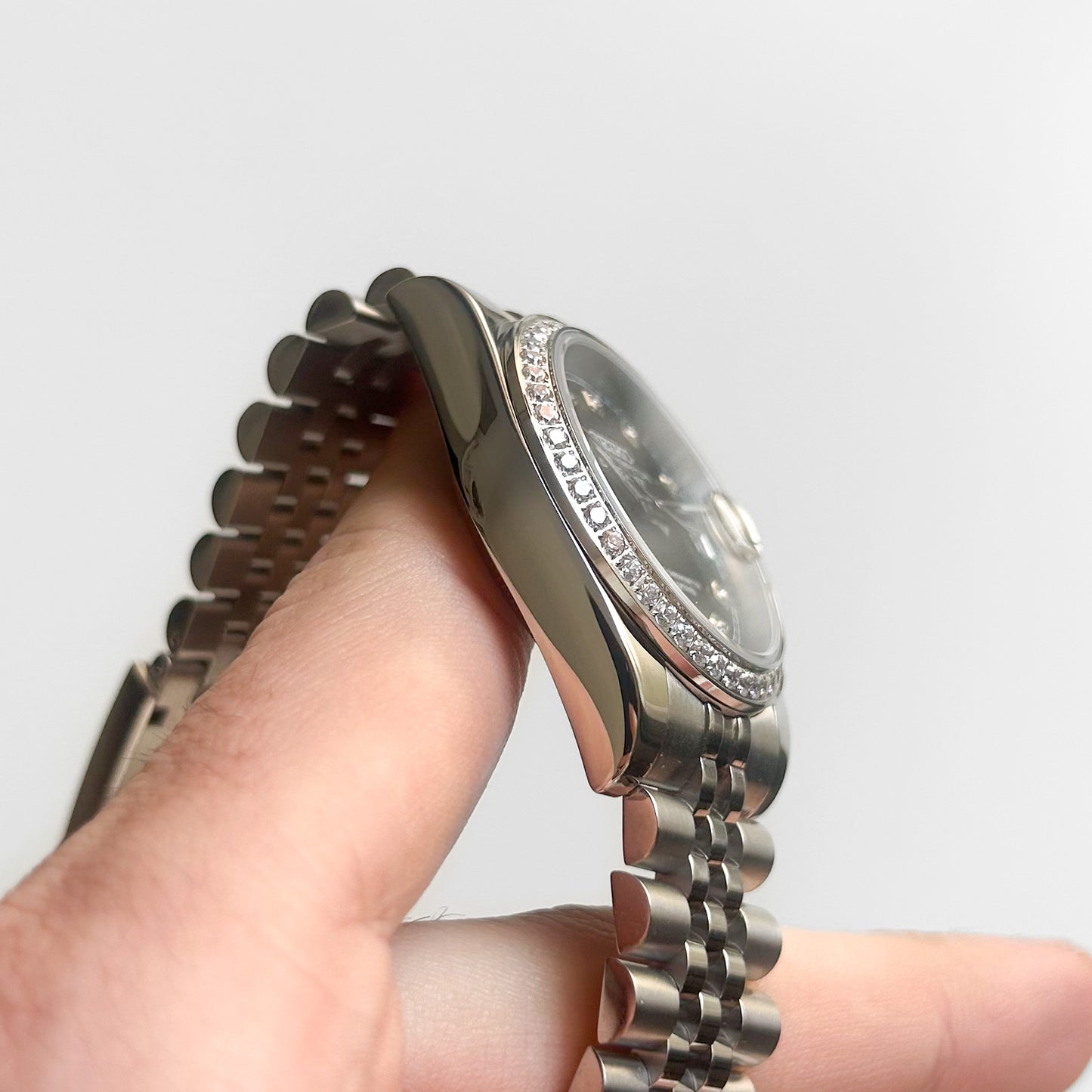 Datejust Negro Diamantes